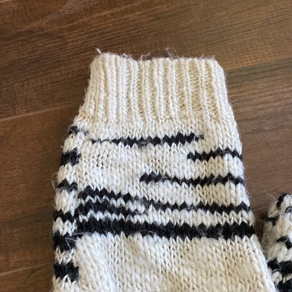 Mango - Shouchy Sweater - Cream and Black - Small - Picture 5 of 5